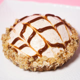 Tarta de Plátano con dulce de leche y nuez