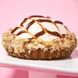 Tarta de Plátano con dulce de leche y nuez