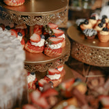 Servicio completo de mesa de postres