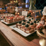 Servicio completo de mesa de postres