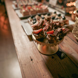 Servicio completo de mesa de postres