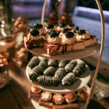 Servicio completo de mesa de postres