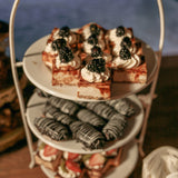 Servicio completo de mesa de postres
