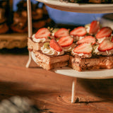 Servicio completo de mesa de postres