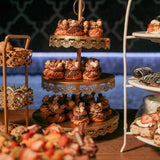 Servicio completo de mesa de postres