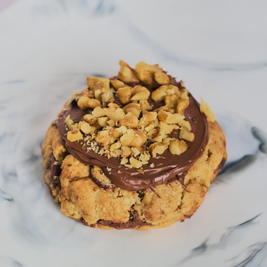 Galleta rellena de nutella y nuez – Finitas