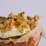 Muffin de zanahoria con queso crema