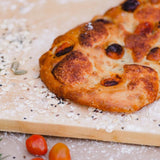 Focaccia de tomate y queso del real por pedido