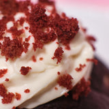 Galleta red velvet con chocolate blanco